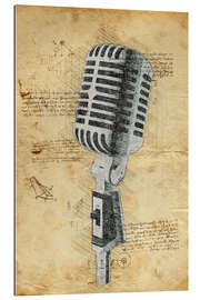 Gallery print Microphone