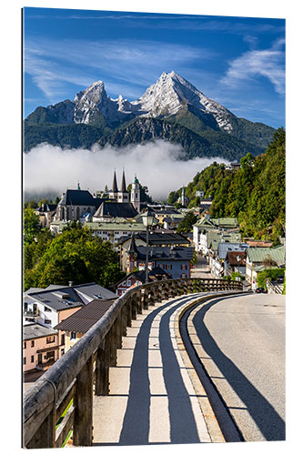 Gallery print The Watzmann over Berchtesgaden