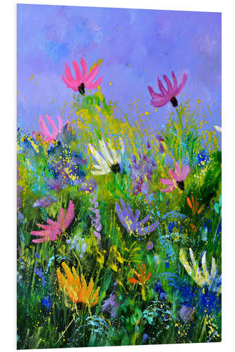 Foam board print Garden cosmos