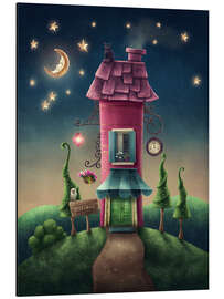 Magnettafel Zauberbuchhaus