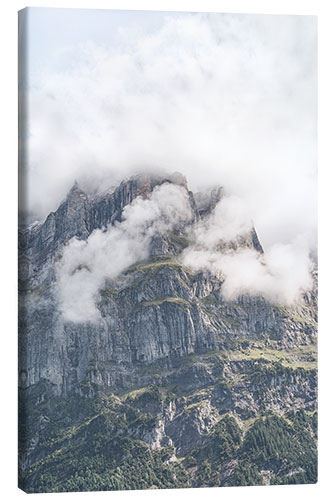 Lerretsbilde Eiger Mountain, Switzerland