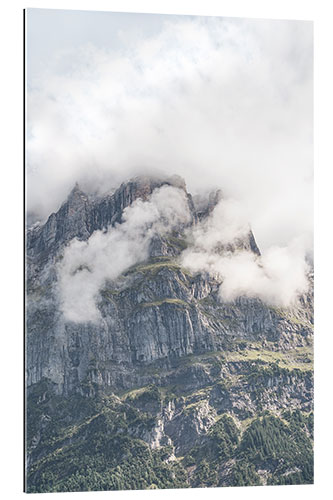 Quadro em plexi-alumínio Eiger Mountain, Switzerland