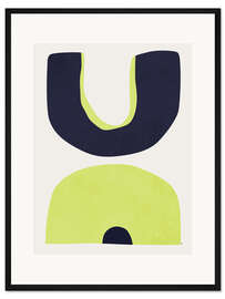 Gerahmter Kunstdruck Novi