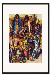 Gerahmter Kunstdruck Der Leiermann