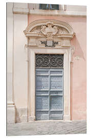 Gallery print Pastel color door in Rome