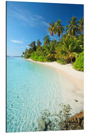 Magnettafel Paradies auf den Malediven