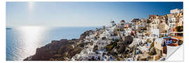 Wall sticker Santorini panoramic