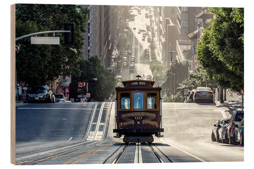 Trebilde Cable car in San Francisco