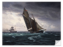 Naklejka na ścianę Seascape