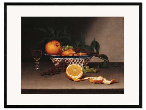 Kehystetty taidepainatus Still Life with Oranges