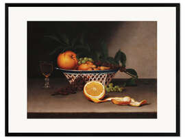 Kunsttryk i ramme Still Life with Oranges