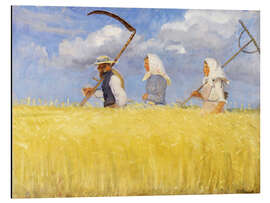 Alubild Erntehelfer - Anna Ancher