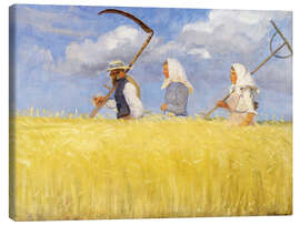 Obraz na płótnie Harvesters - Anna Ancher