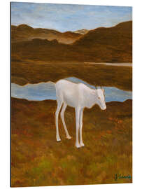 Magnettafel Rentier Kalb