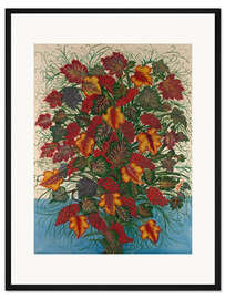 Gerahmter Kunstdruck Der große Blumenstrauß, 1907