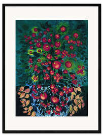 Impression artistique encadrée Apples with leaves, 1929-1930