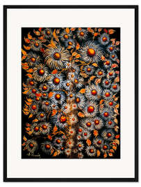 Gerahmter Kunstdruck Margeriten, 1925-1930 - Séraphine Louis