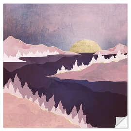 Wall sticker Mauve Lake