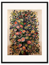 Gerahmter Kunstdruck Blätter 1928-29