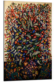 Magnettafel Blumen und Früchte, um 1920