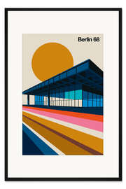Gerahmter Kunstdruck Berlin 68