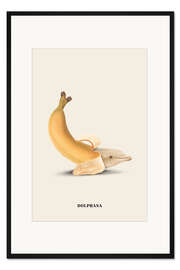 Gerahmter Kunstdruck Dolphana