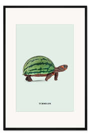 Gerahmter Kunstdruck Turmelon