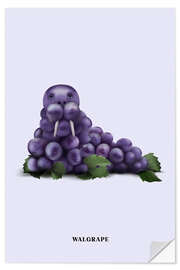 Sticker mural Walgrape