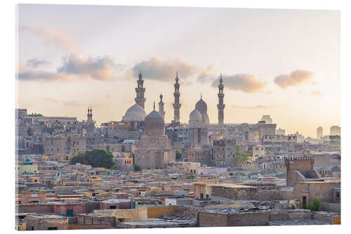 Tableau en verre acrylique Cairo Sunset