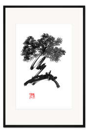 Gerahmter Kunstdruck Wirbelbaum