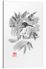 Aluminium print King fisher