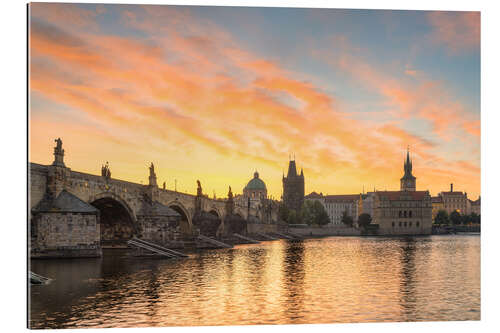 Gallery Print Sonnenaufgang in Prag