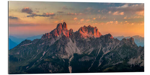 Gallery Print Sonnenaufgang im Dachsteingebirge - Große Bischofsmütze