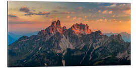 Gallery print Sunrise in the Dachstein Mountains - Große Bischofsmütze