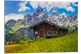 Gallery print Alpine hut in the Austrian Alps