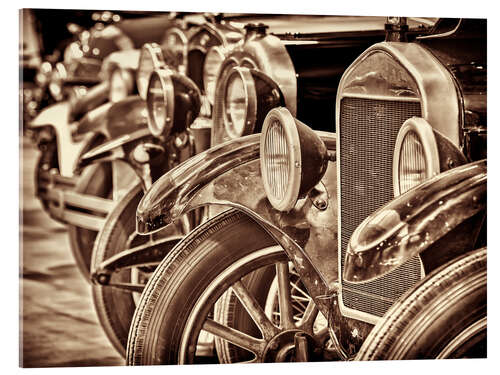 Tableau en verre acrylique The Old Roaring Twenties Cars I