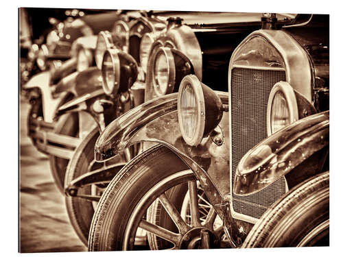 Quadro em plexi-alumínio The Old Roaring Twenties Cars I