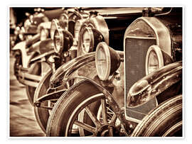 Póster The Old Roaring Twenties Cars I