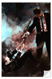 Selvklæbende plakat Reservoir Dogs
