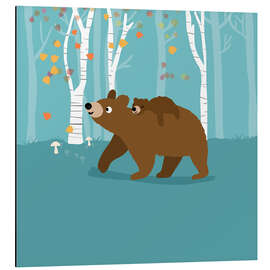 Magnettafel Bärenmama