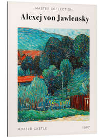 Magnettafel Moated Castle, 1907