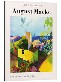 Magnettafel Landscape by the Sea, 1914