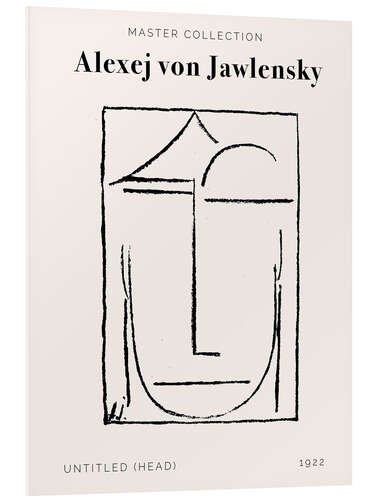 Tableau en PVC Untitled (Head), 1922