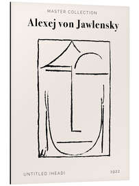 Magnettafel Untitled (Head), 1922