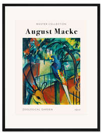 Gerahmter Kunstdruck Zoological Garden, 1912 II