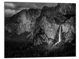 Gallery print Late afternoon light touches Bridalveil Fall