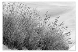 Selvklebende plakat Grasses in the Dunes II