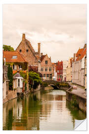 Vinilo para la pared Bruges, West Flanders, Belgium