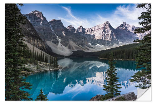 Wall sticker Moraine Lake, Banff National Park, Alberta, Canada III