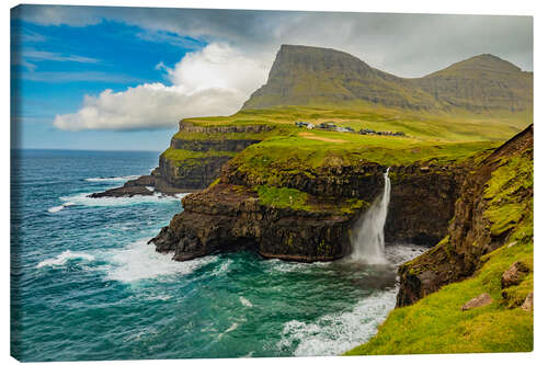 Stampa su tela Faroe Islands